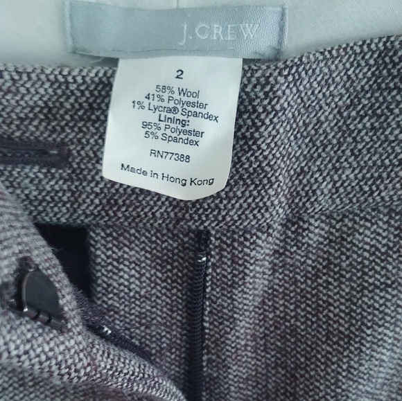 J Crew wool blend dress pants - Picture 3 of 4